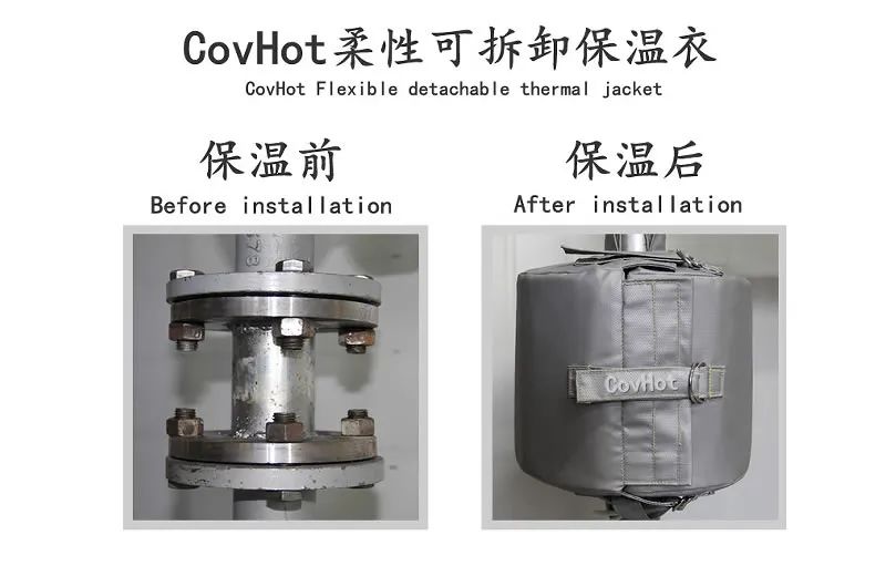COVHOT?柔性可拆卸式<a href=http://s1419.cn/e/tags/?tagname=%E4%BF%9D%E6%B8%A9%E8%A1%A3 target=_blank class=infotextkey>保溫衣</a>,蒸汽系統(tǒng)節(jié)能,節(jié)能保溫